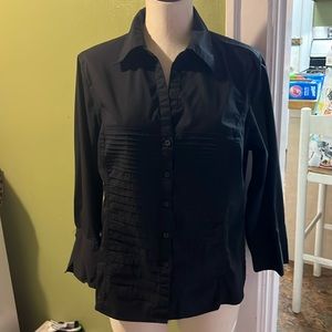 Fuscia stretch shirt